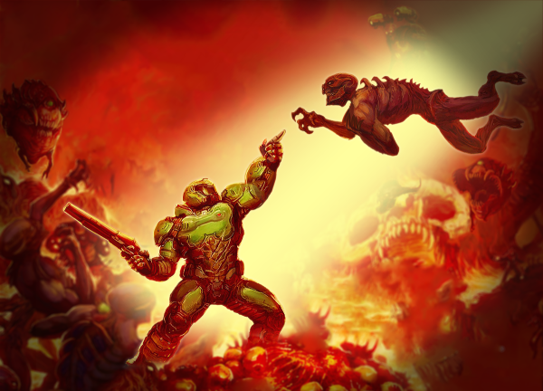 Doomguy Doom 4