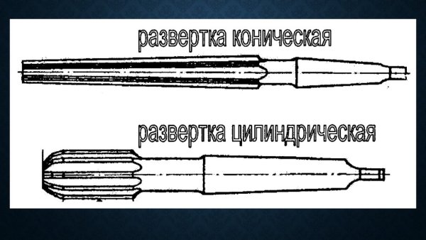 Машинная развертка схема