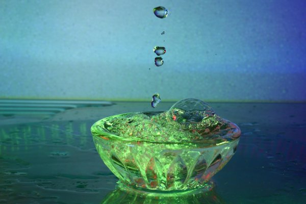 Сосуд с водой
