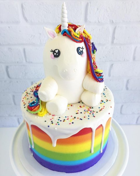 Торт Единорог Обжора