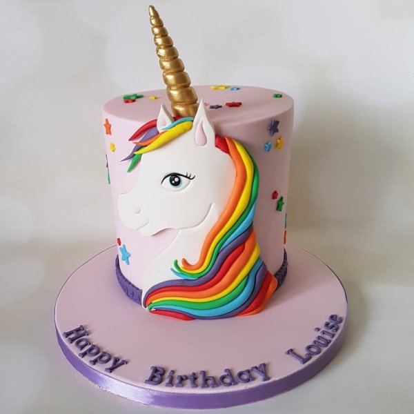 Торт в форме единорога