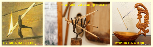Лучина это в древней Руси