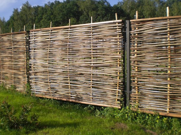 Забор Альпийская плетенка