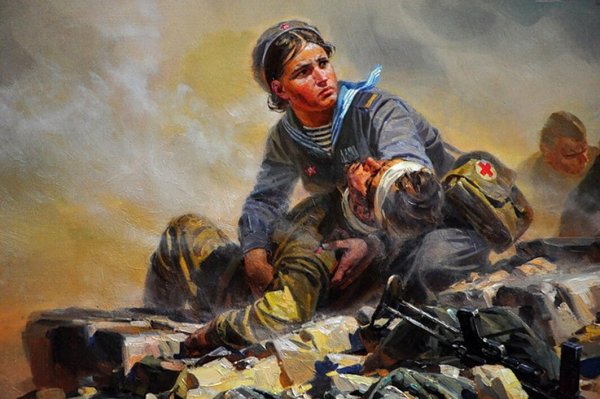 Мальцев Петр Тарасович "штурм сапун-горы" (1958г.)