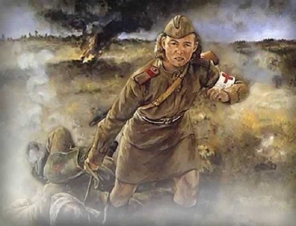 Подвиг Марии Боровиченко художники