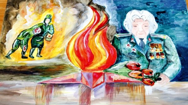Конкурс рисунков Великой победе посвящается
