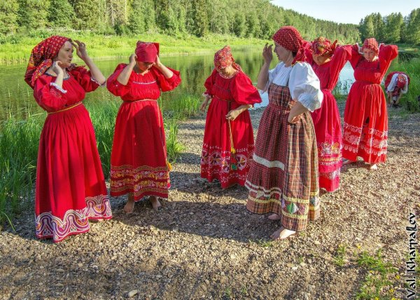 Карелы национальный свадебный наряд