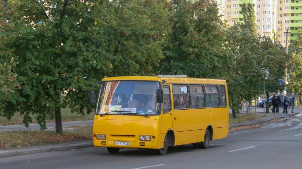 Микроавтобус маршрутное такси
