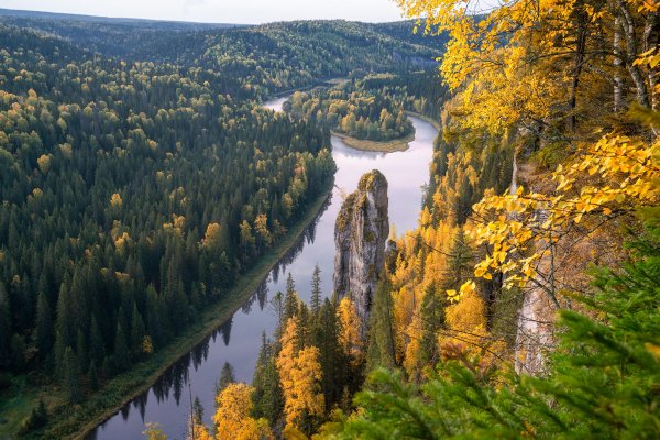 Пермский край река Усьва Исток