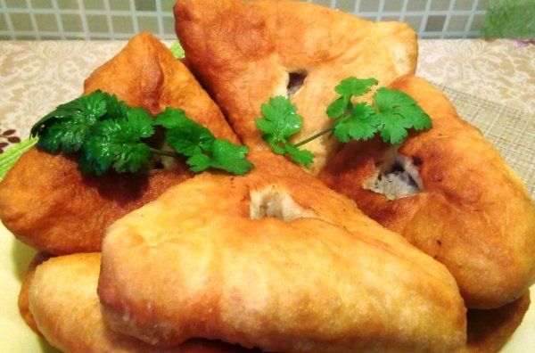 Пирожки беляши