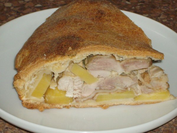 Пирог курник классический