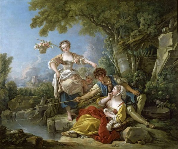 Франсуа Буше (François Boucher, 1703 - 1770) - Фра