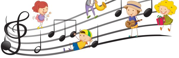 Веселые нотки для детей