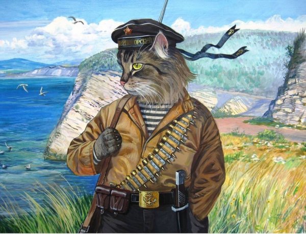 Коты художника Александра Завалий