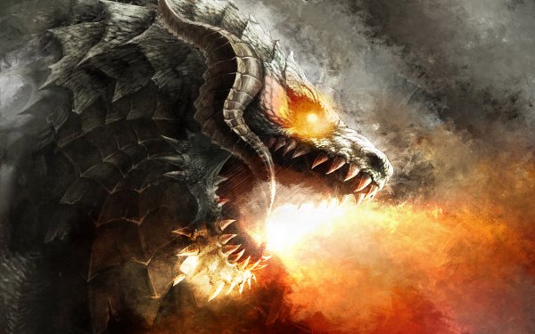 Огнедышащий дракон картинки (49 фото)