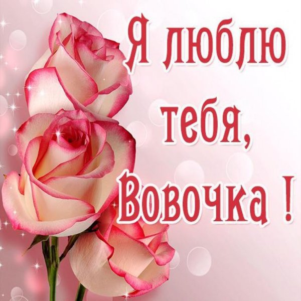 Я тебя люблю Леночка