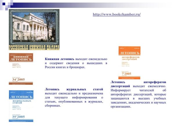 Издания книжной палаты