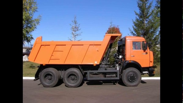 КАМАЗ 65115 самосвал с боку