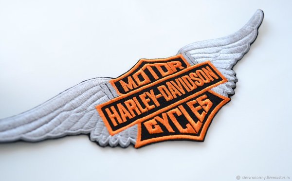 Крылья Harley Davidson нашивка