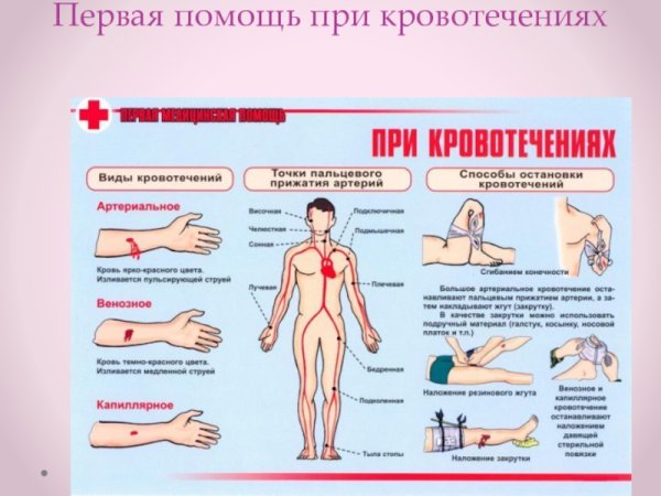 Особенности капиллярного кровотечения