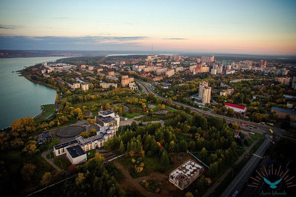 Ижевск с высоты птичьего