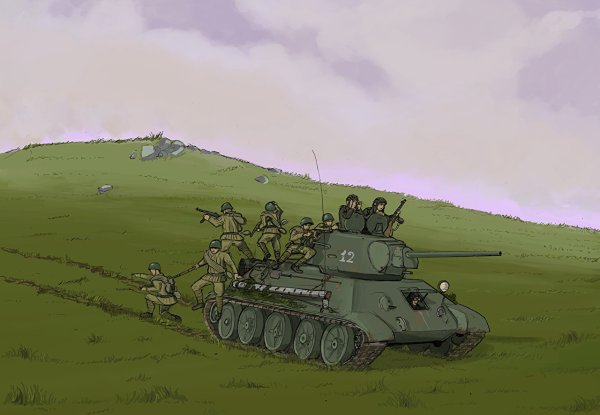 Мультяшное поле боя