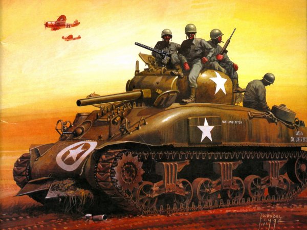 Ww2 танк Шерман