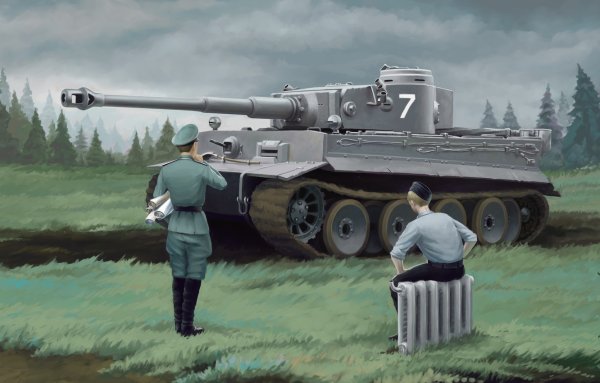 Немецкий танк 2 мировой войны тигр