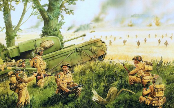 Иллюстрации на военную тематику