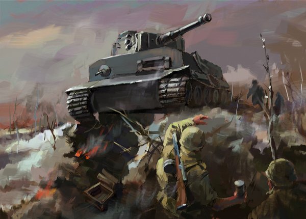 Танк живопись