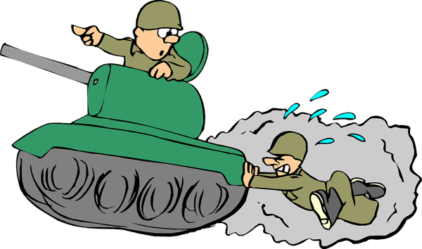 Мультяшные военные