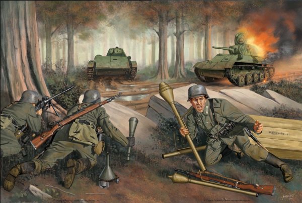 Солдат ww2 арт Вермахт Германия