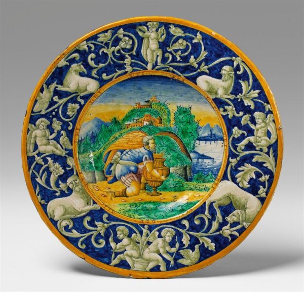 Итальянская майолика Тоскана