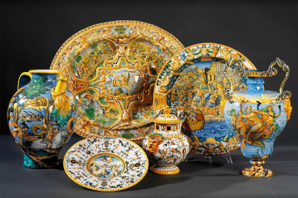 ДПИ Италии керамика майолика