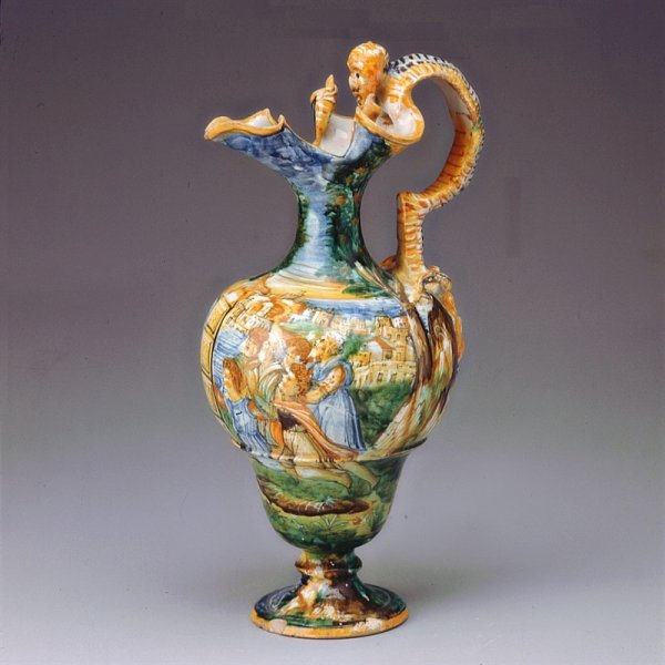 Майолика керамика ваза Марк Шагал