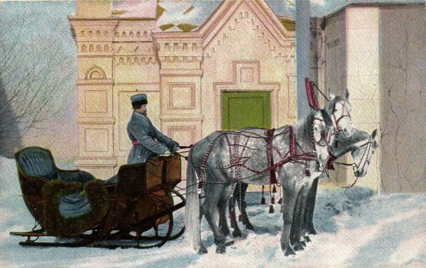 Сани-Кибитка 19 века
