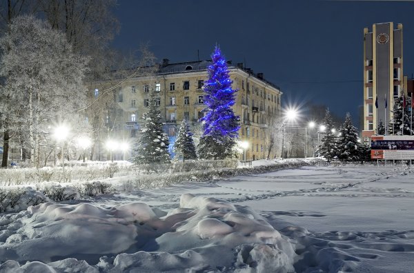 Северодвинск зима