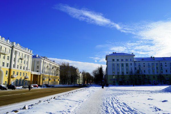 Северодвинск зима