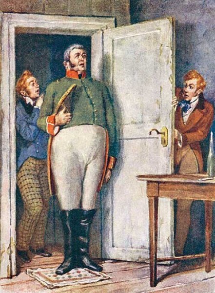 Ревизор Гоголь иллюстрации Городничий