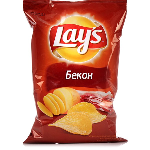 Чипсы Лейс бекон 150г