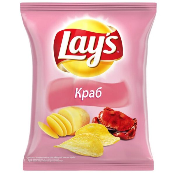 Лейс краб 140гр