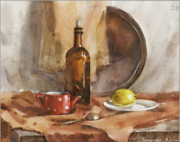 Репина Академия художеств живопись натюрморт