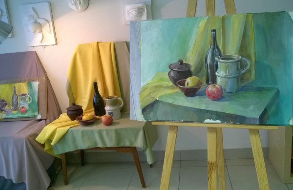 Натюрморт художественная школа