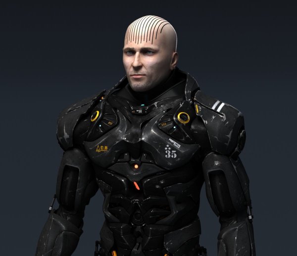 Sci Fi киборг