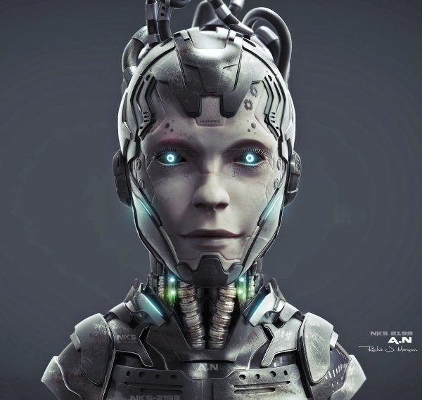 Cyberpunk Sci-Fi киборги
