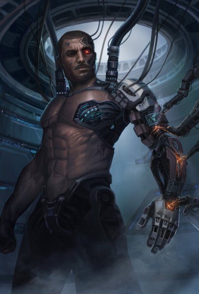Sci Fi Art киборги