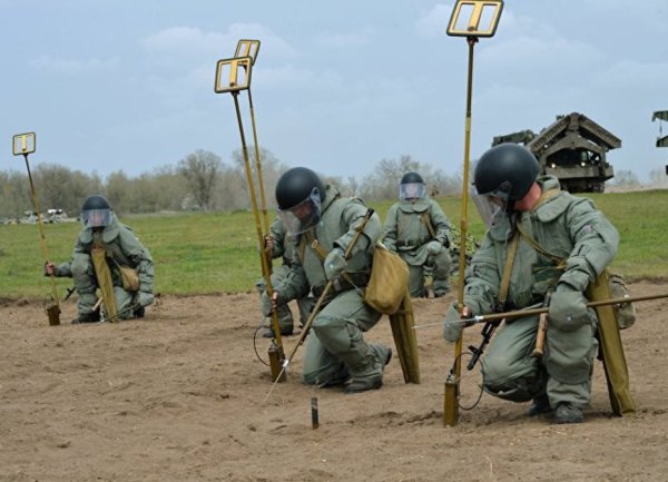 Инженерные войска России разминирование