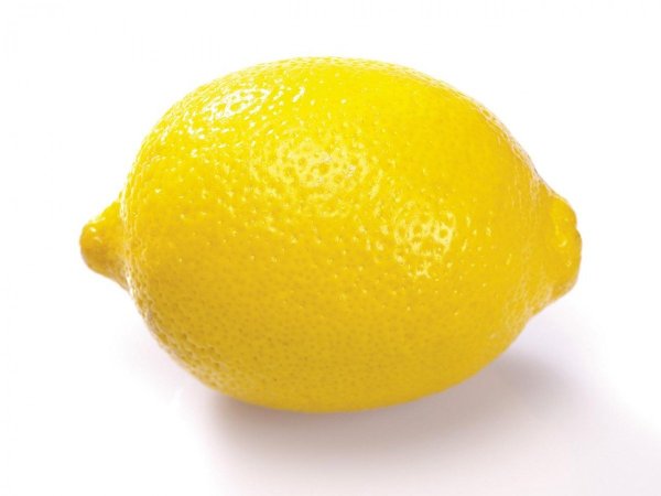 Лимон в разрезе