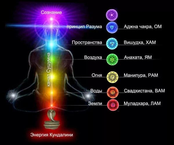 За что отвечают чакры человека энергетические центры
