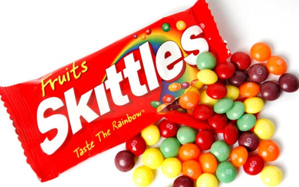 Skittles упаковка